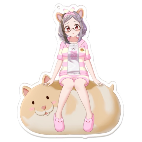 雲母ミミ新衣装ほぼ等身大アクリルキーホルダー(お礼ボイス付き)