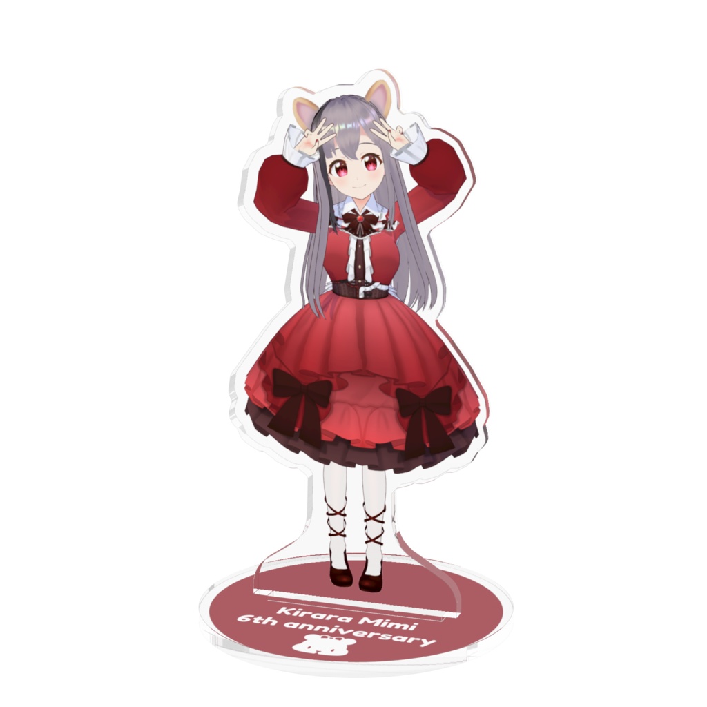 雲母ミミ6周年記念アクリルフィギュア【特典ボイス付き】