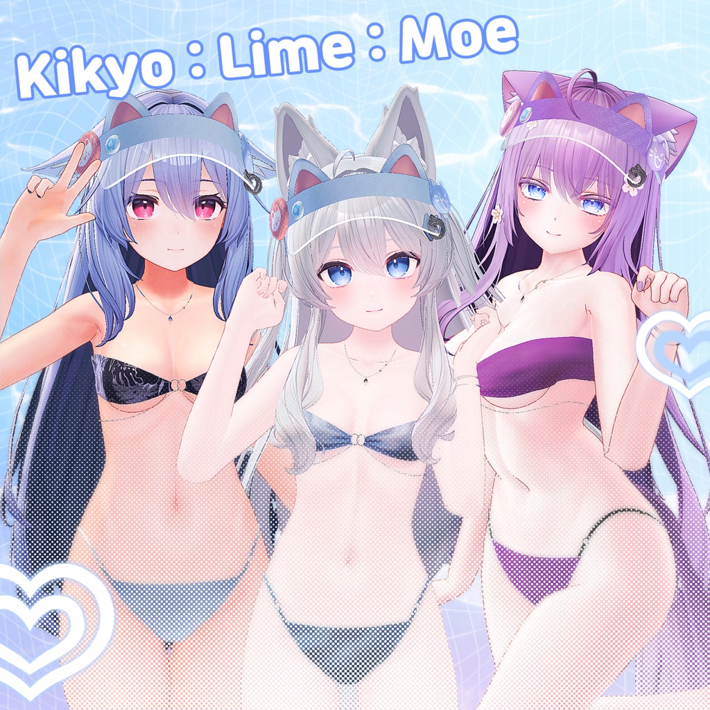 ALPHANO#Rainy_Neco_SunCap For MANUKA & Moe & Lime & Kikyo & Selestia & Shinra & Linla & Mamehinata