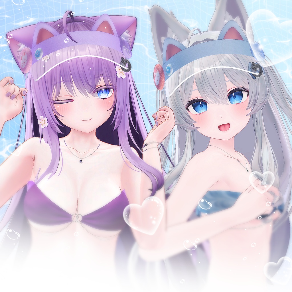 ALPHANO#Rainy_Neco_SunCap For MANUKA & Moe & Lime & Kikyo & Selestia & Shinra & Linla & Mamehinata