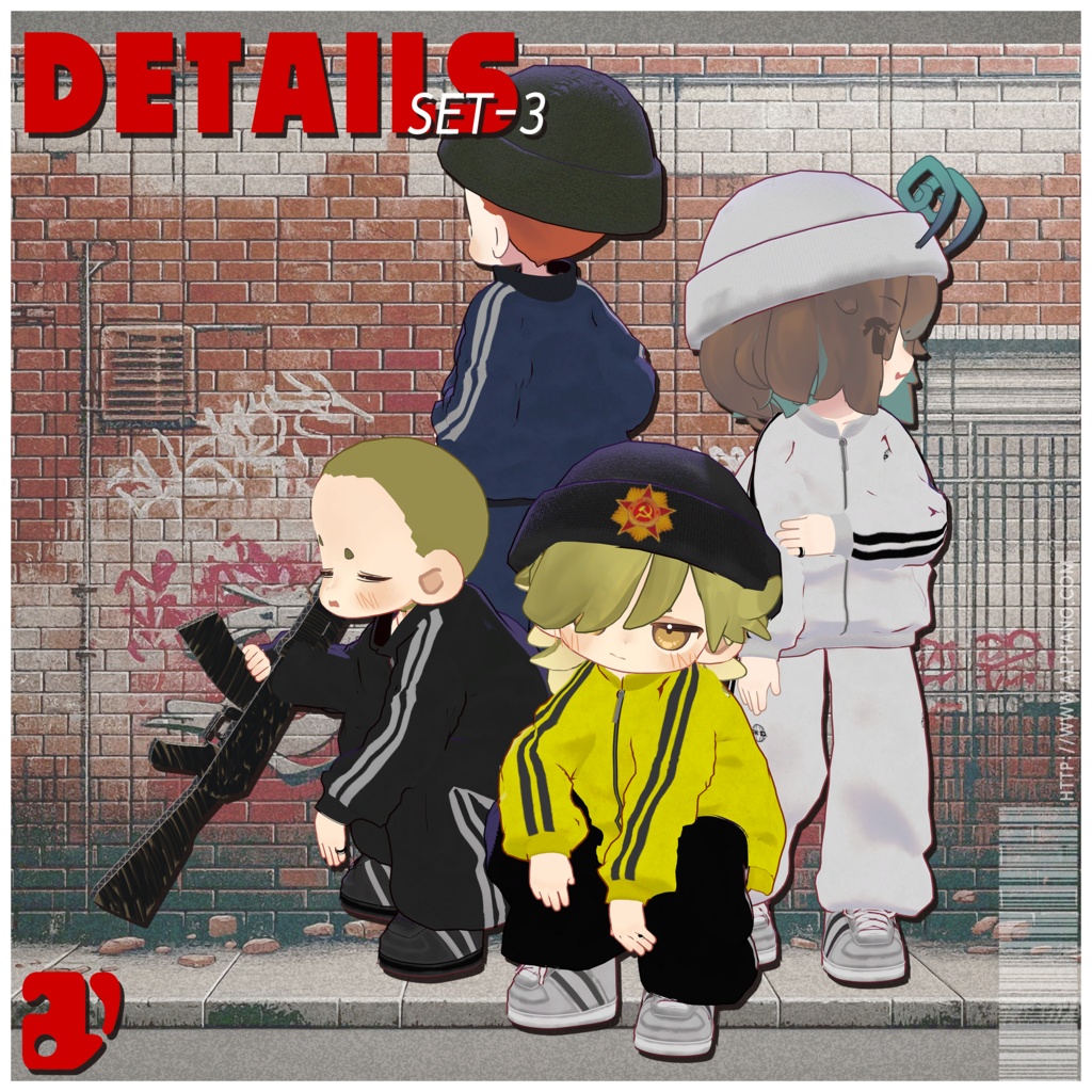 ALPHANO#SUPER_MAME_GHETTO For mamehinata, BAMi, clonka, Uzuruha