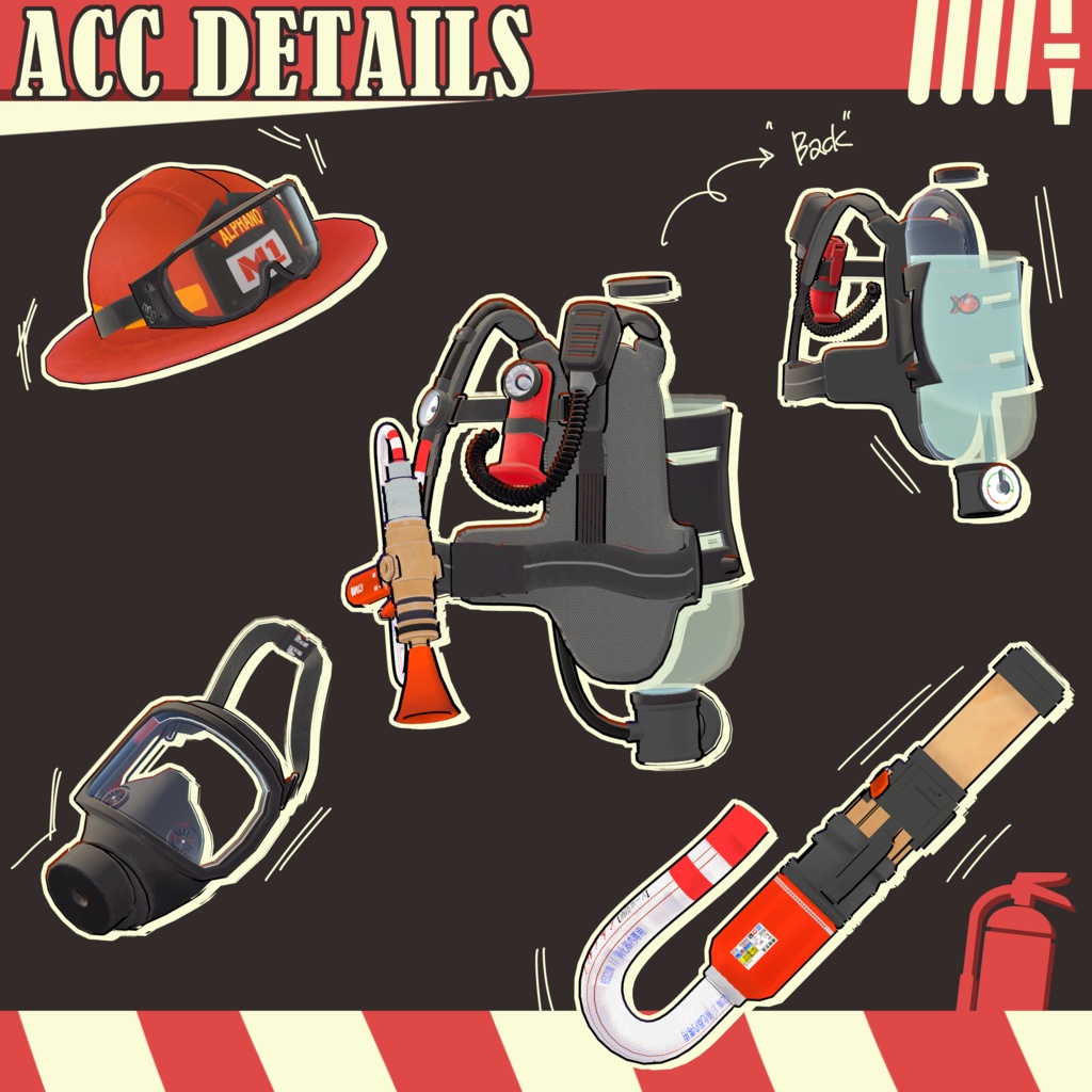 👩🚒🔥ALPHANO#SUPER_MAME_FireFighter🔥🚒 For Kipfel, mamehinata, clonka, Uzuruha, mamefriends