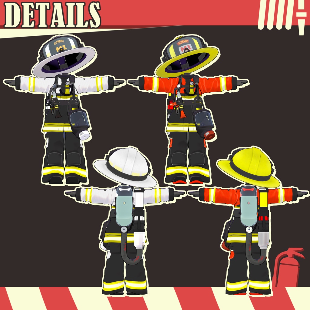 👩🚒🔥ALPHANO#SUPER_MAME_FireFighter🔥🚒 For Kipfel, mamehinata, clonka, Uzuruha, mamefriends