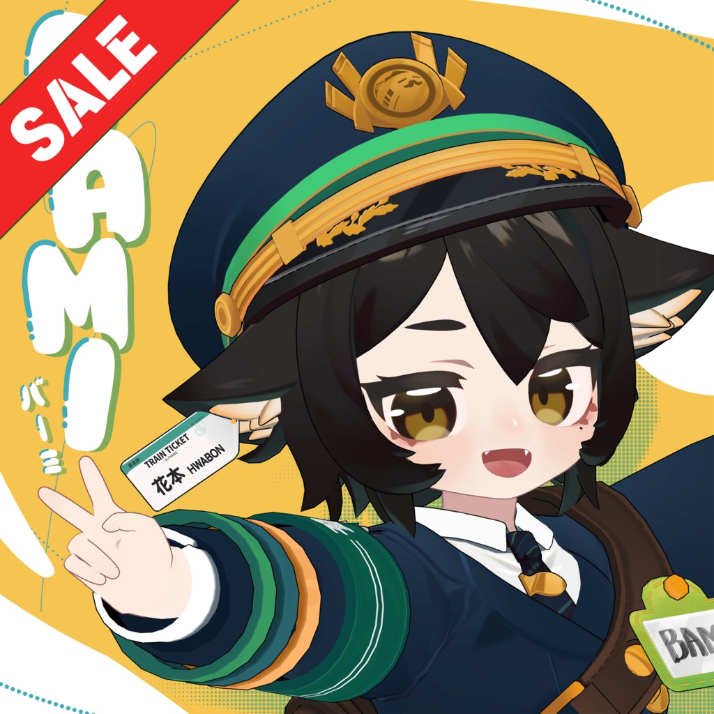 🚨【SALE】🚨オリジナル3Dモデル「BAMi」ver 1.5.5 Facial Default Inclusion - ALPHANO