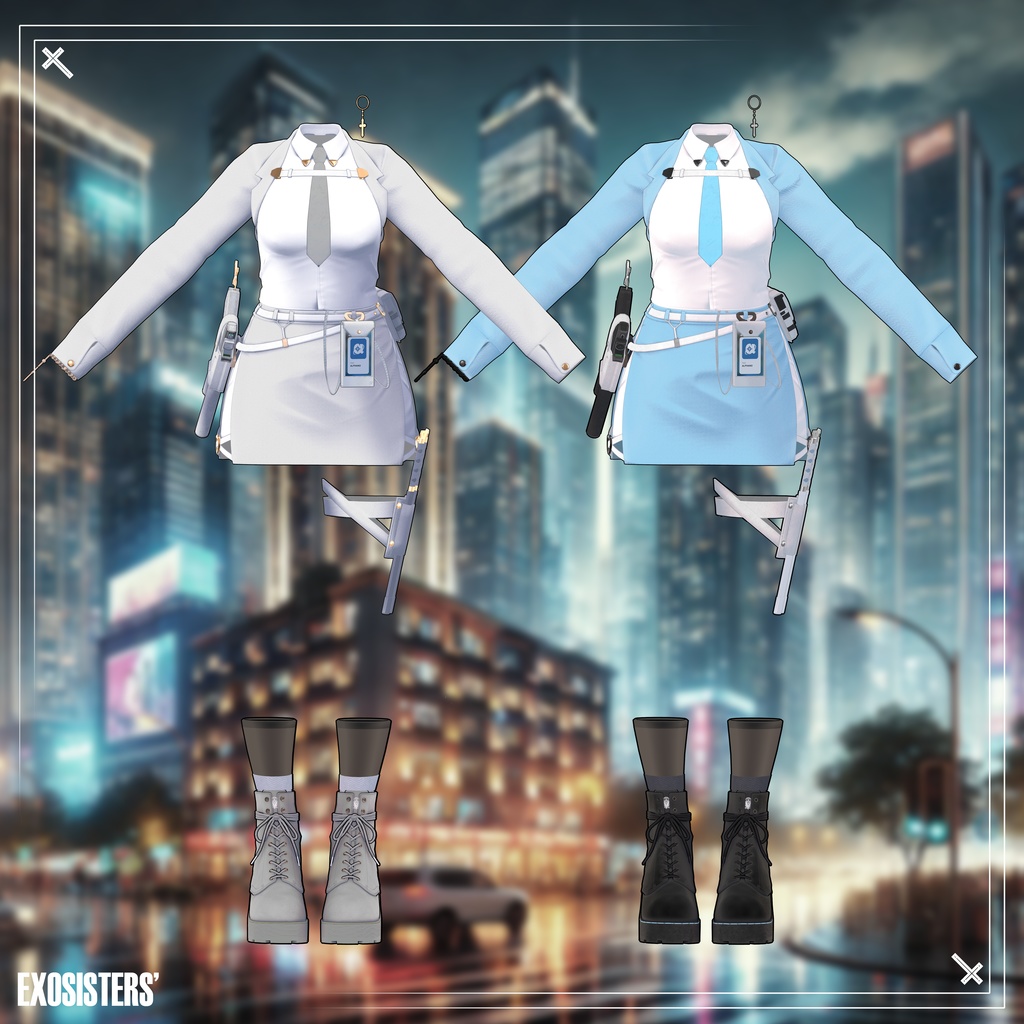 👻ALPHANO#ExoSisters'_Suit👻For Bami, Kipfel, Shinano, Manuka, Airi, Kikyo, Chiffon, MameFreinds