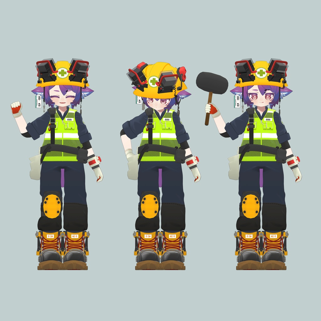 ⛑️ALPHANO#SUPER_SHIGOTO_BAMi & Mamefriends