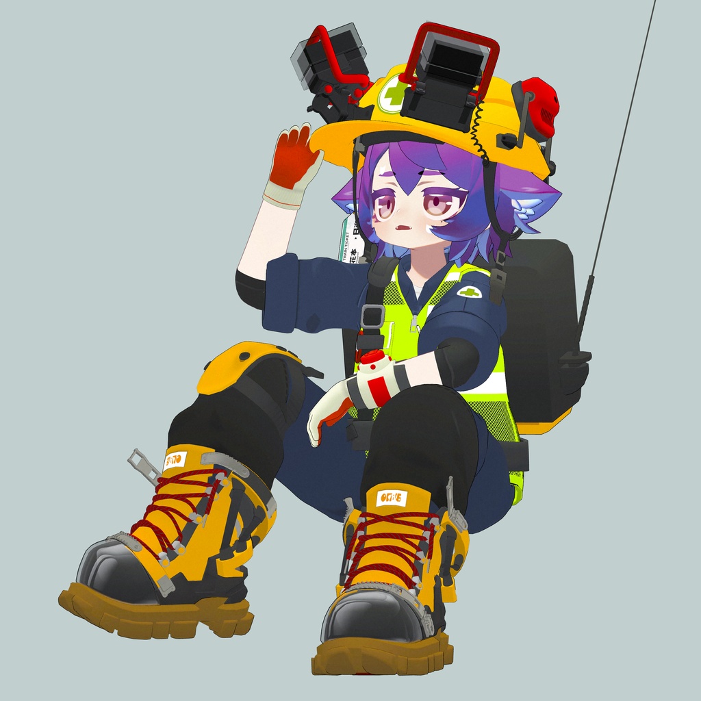 ⛑️ALPHANO#SUPER_SHIGOTO_BAMi & Mamefriends