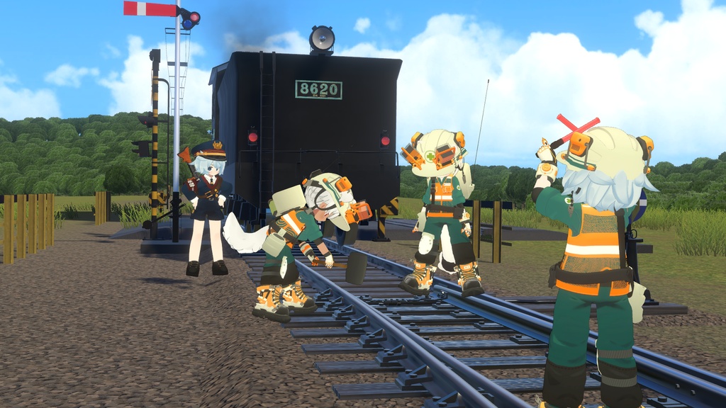 ⛑️ALPHANO#SUPER_SHIGOTO_BAMi & Mamefriends