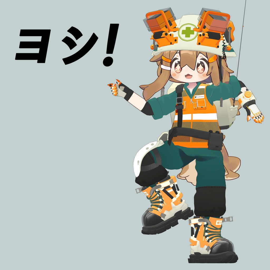 ⛑️ALPHANO#SUPER_SHIGOTO_BAMi & Mamefriends