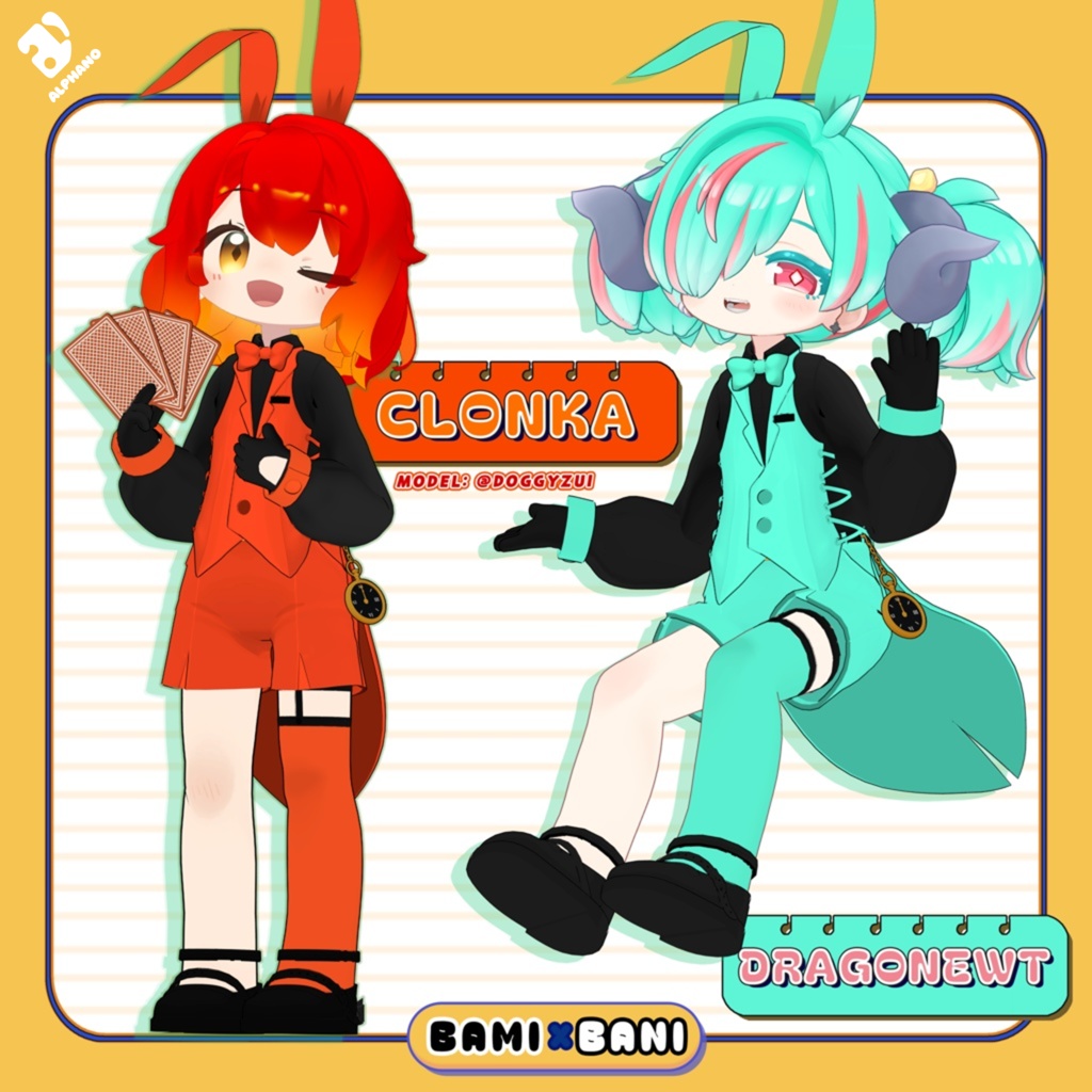 🐰#ALPHANO BAMi X BANi For BAMi & Mamefriends🐰