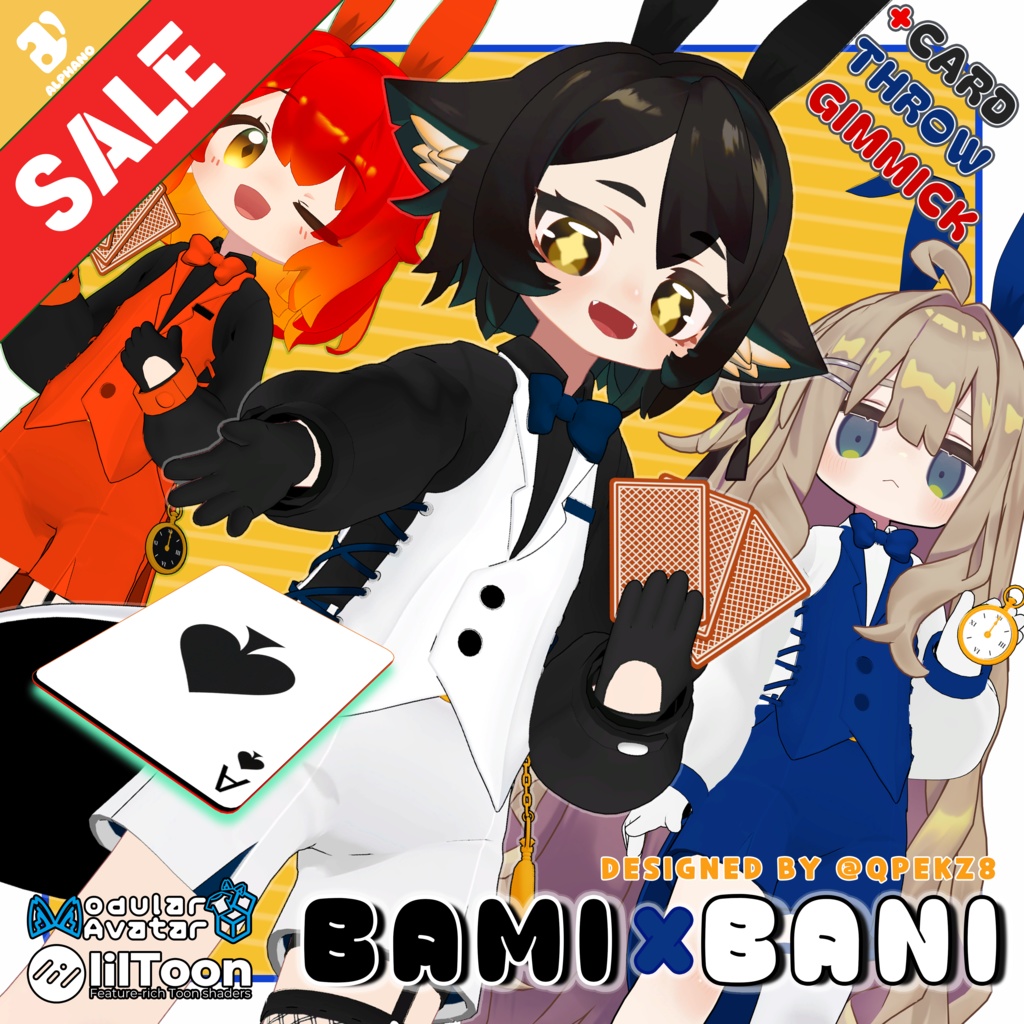 🚨【SALE】🚨🐰#ALPHANO BAMi X BANi For BAMi & Mamefriends🐰