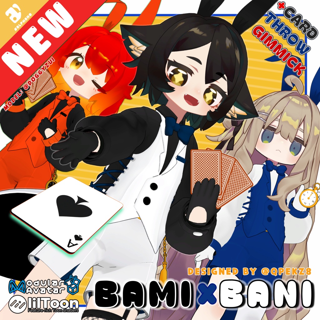 [🔥SALE🔥]🐰#ALPHANO BAMi X BANi For BAMi & Mamefriends🐰