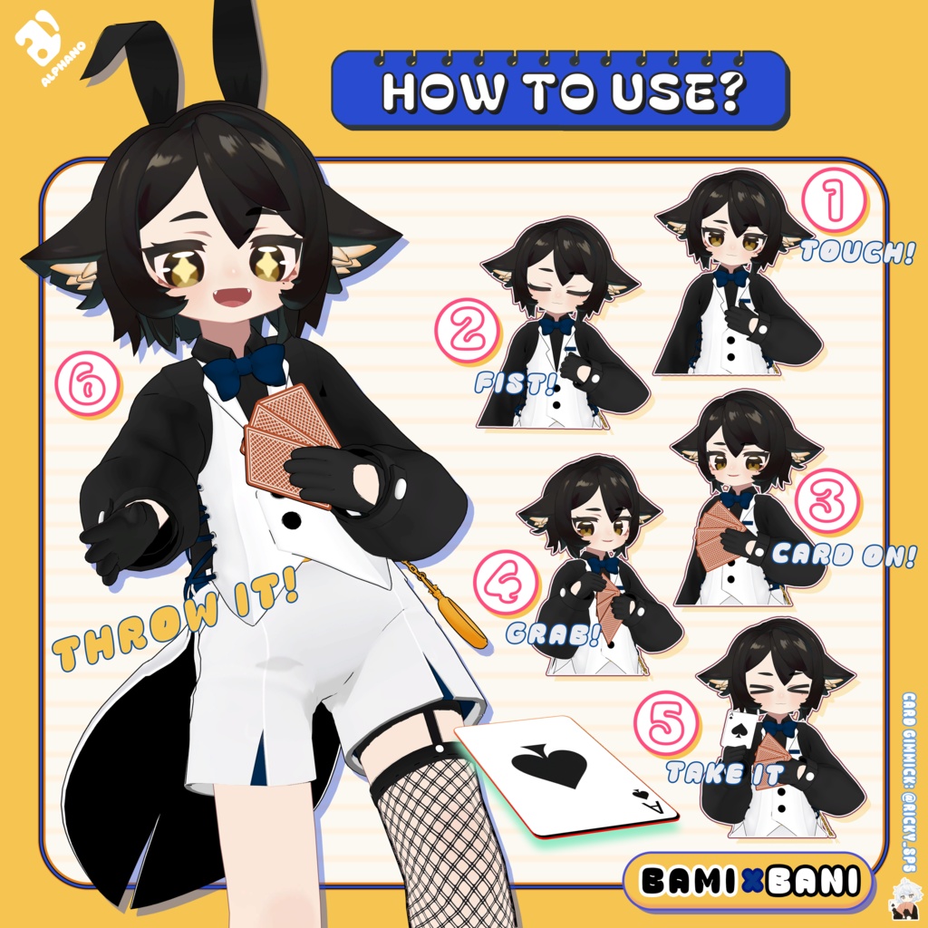 🐰#ALPHANO BAMi X BANi For BAMi & Mamefriends🐰