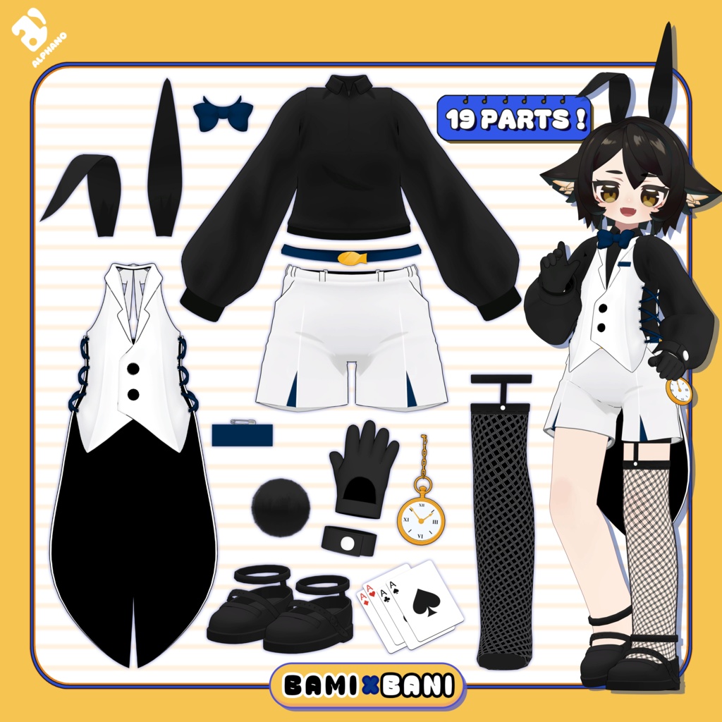 🐰#ALPHANO BAMi X BANi For BAMi & Mamefriends🐰