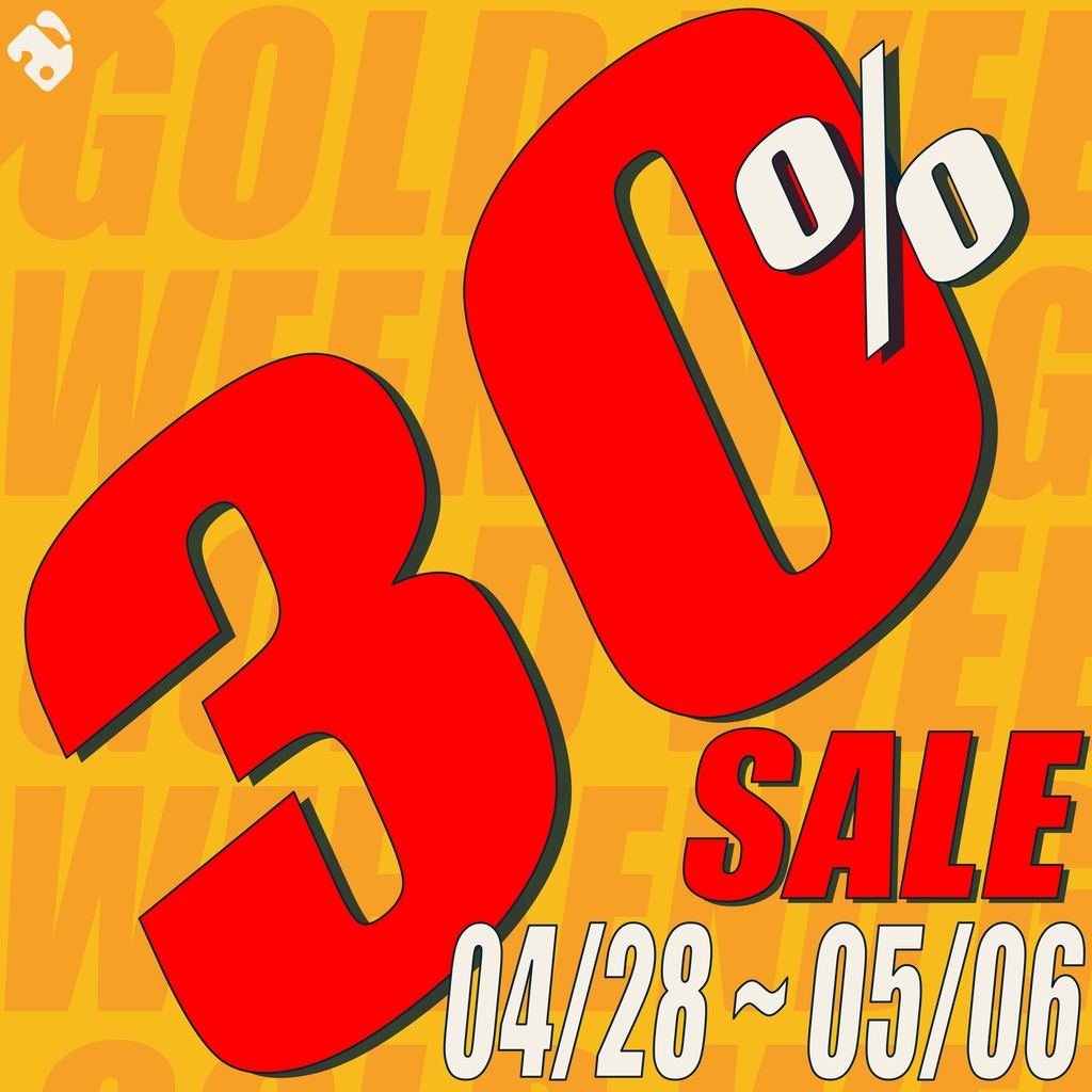 ‼️SALE‼️ ゴールデンウィーク 30% + ?