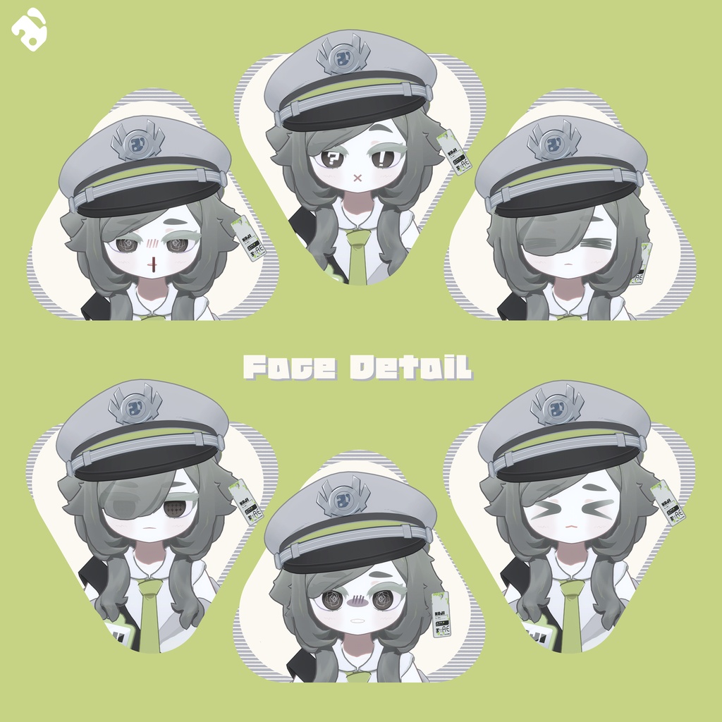 オリジナル3Dモデル「NAJi」 1.0.7【MochiFitterプロファイル対応】