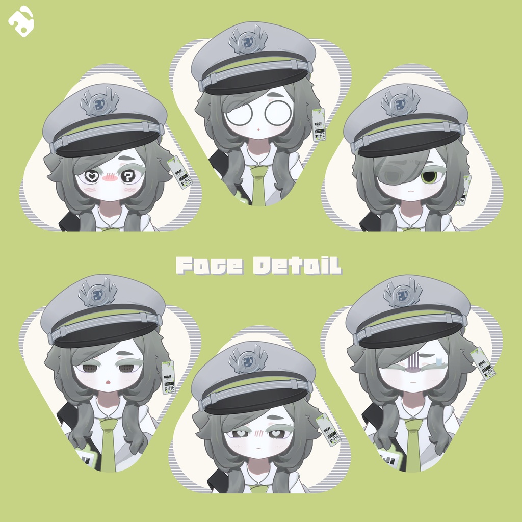 オリジナル3Dモデル「NAJi」 1.0.7【MochiFitterプロファイル対応】
