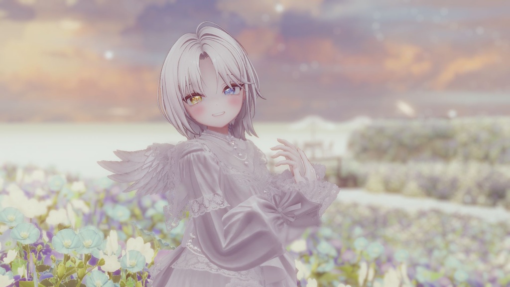 【11 avatars】【VRC Hair】 Short_Layered_Hair