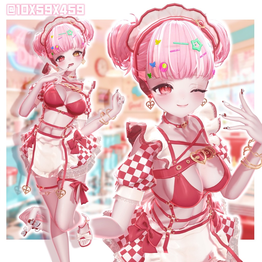 🎈SALE🎈Rumi Bun Hair 【複数アバター対応】
