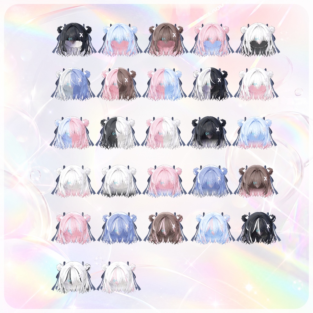 【17アバター対応】マオマオヘア