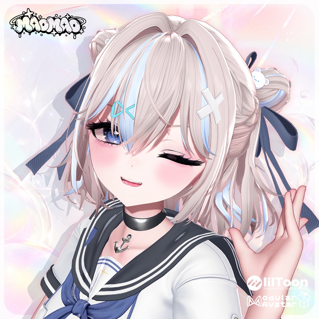 【17アバター対応】マオマオヘア