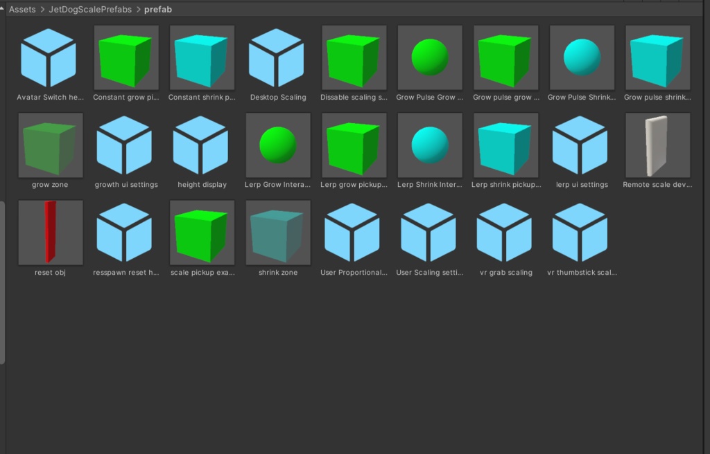 Scaling Prefabs (U#) for VRchat worlds V1.4