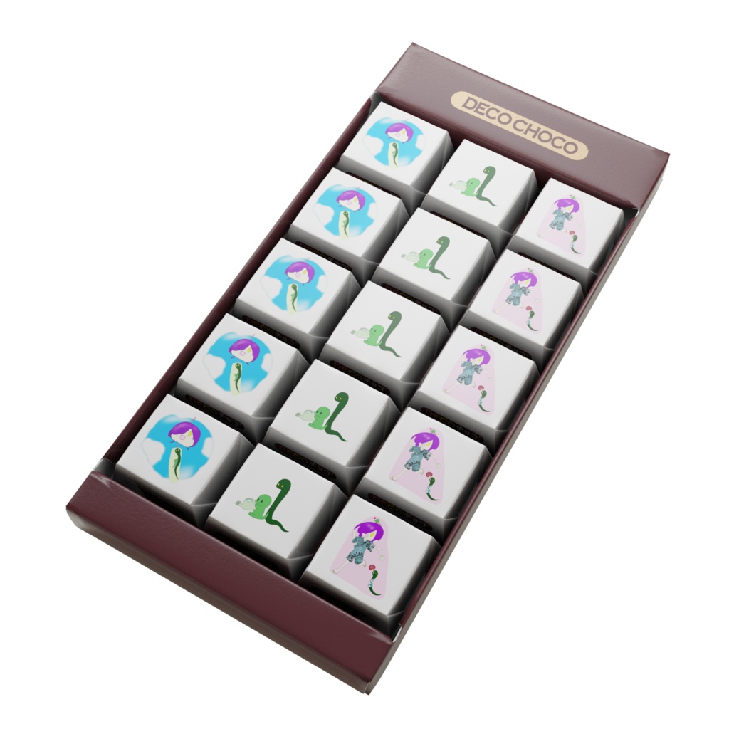 アンディたちのDECOチョコ