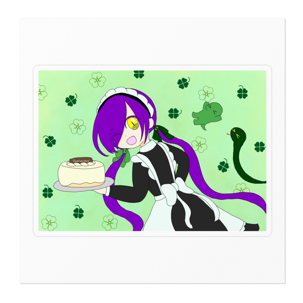 アンディ=メルジーヌ3周年記念ステッカー