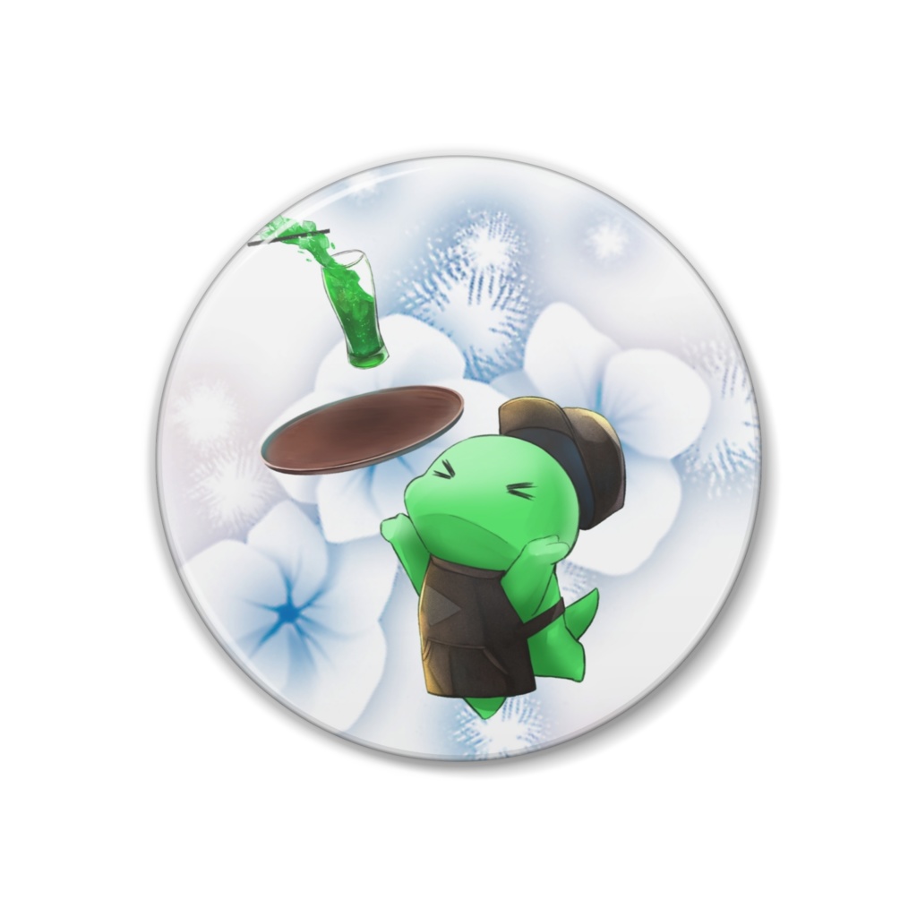 アンフェコラボカフェ缶バッジ