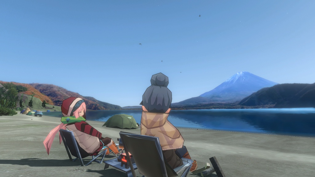 バーチャル本栖湖