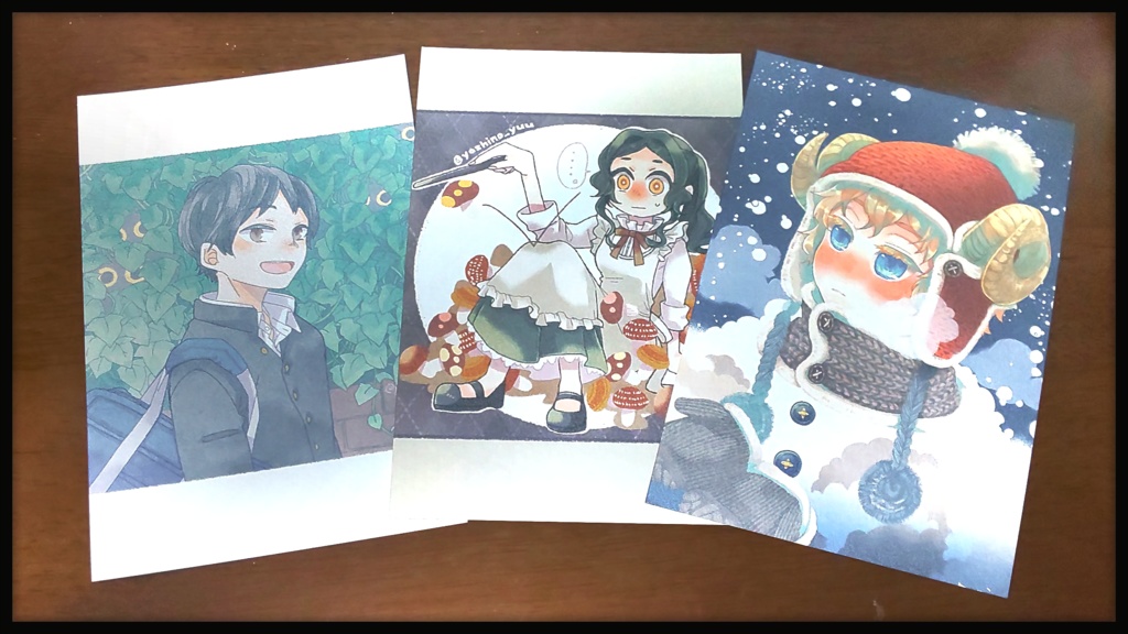 ポストカード(モコモコ)