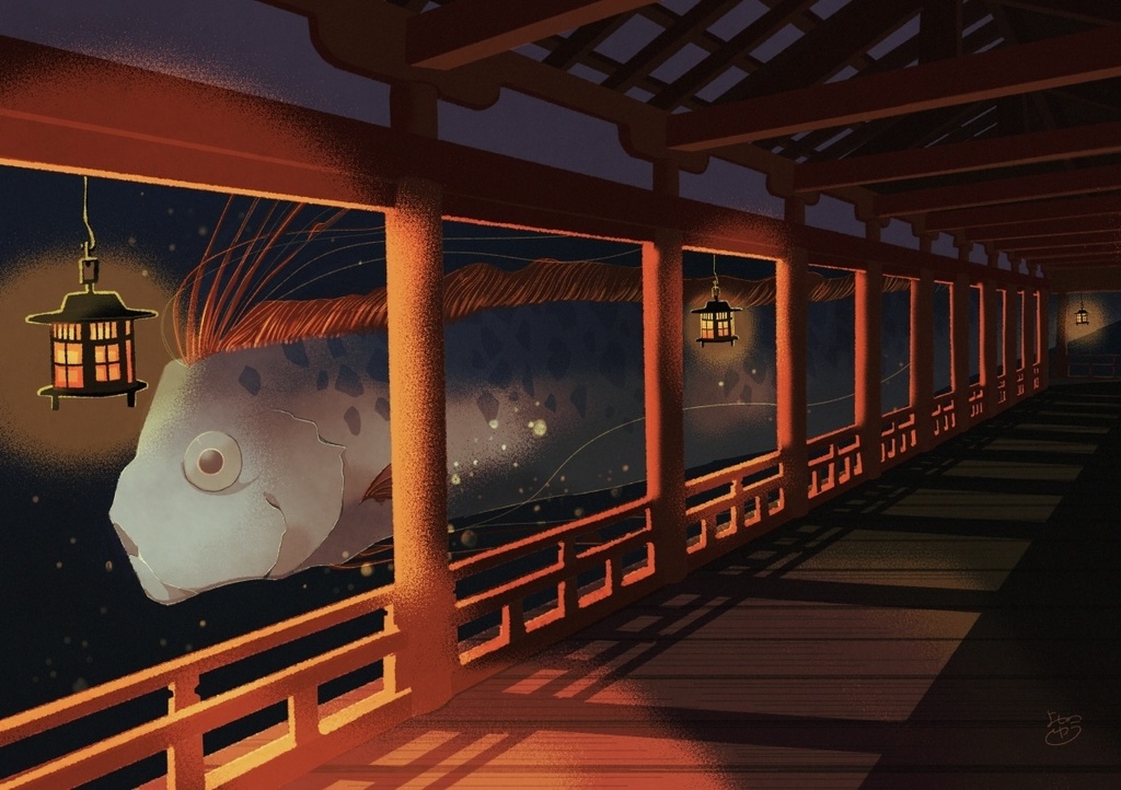 ポストカードセット(夏の魔法)