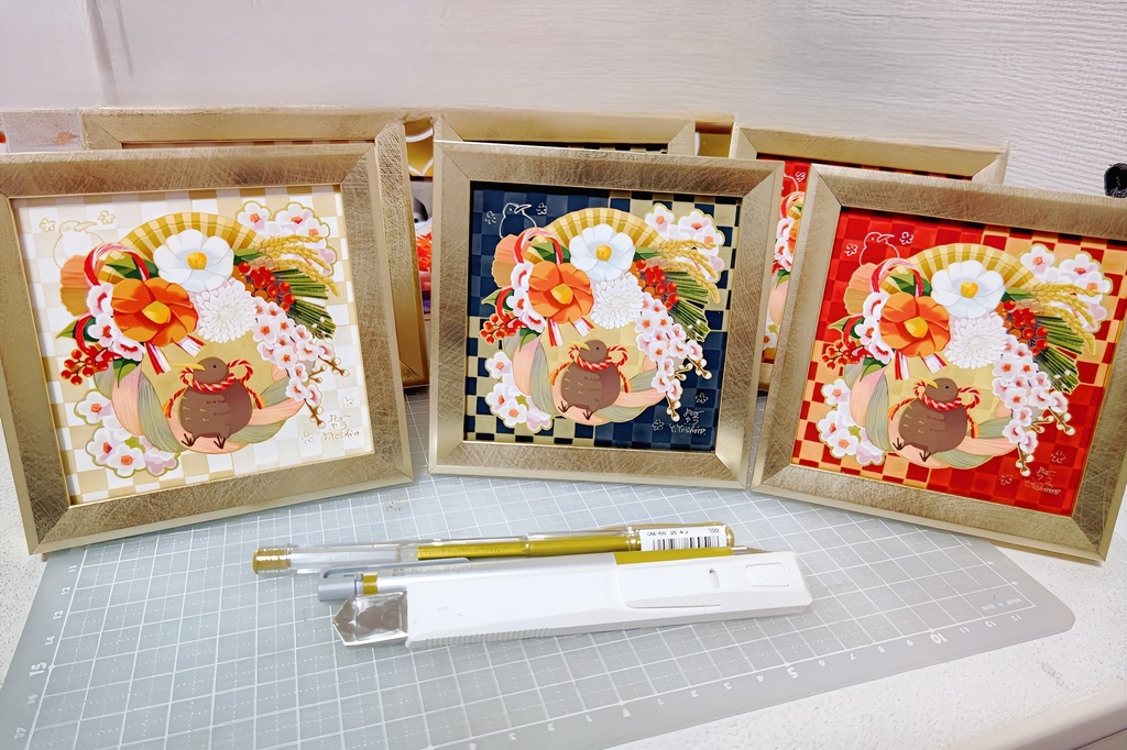 キーウィのお正月飾り