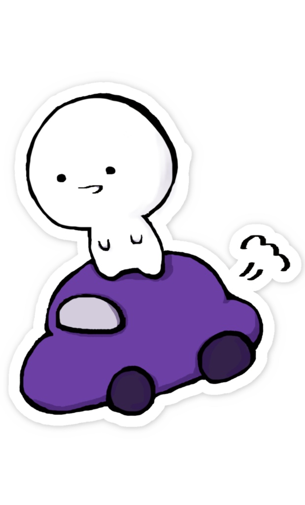 こだまステッカー