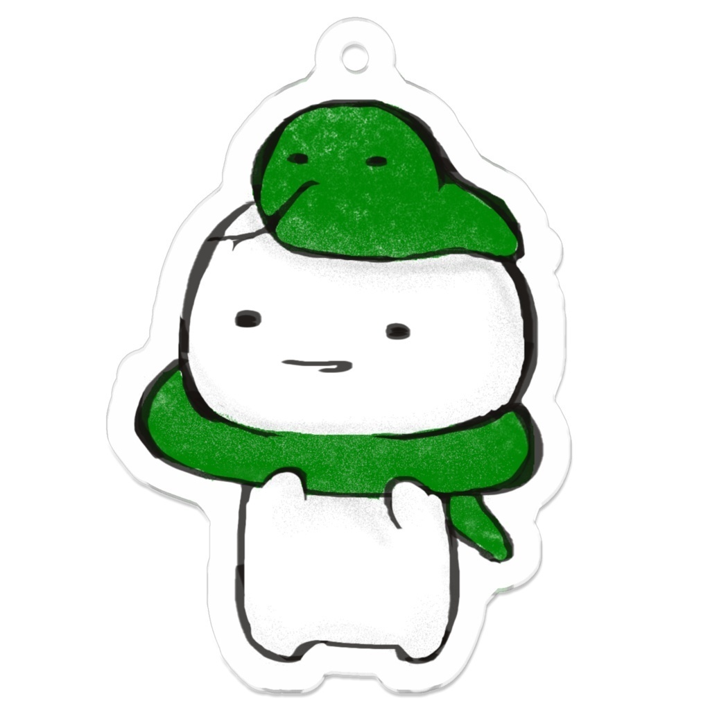 干支こだまアクキー