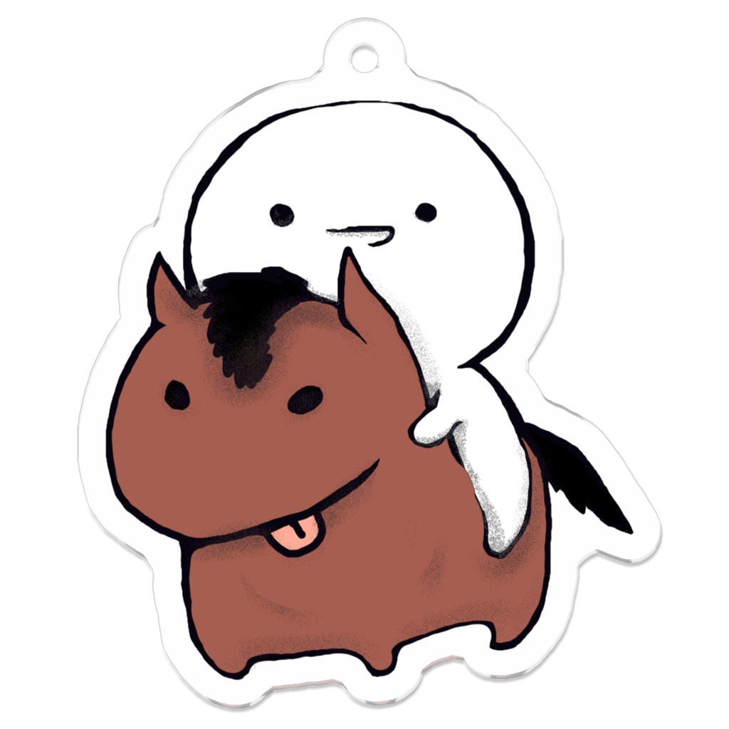 干支こだまアクキー