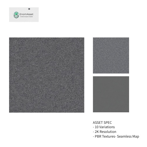 EnomAsset Asphalt 街の道路 10種 VRChat Cluster Unity ワールド制作 背景素材 テクスチャ 舗装 3D素材