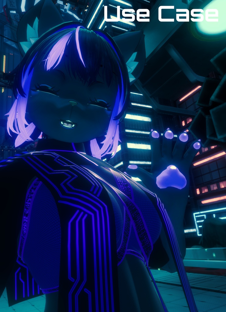 Re.珠々羅ちゃん用衣装「Cyber Street」