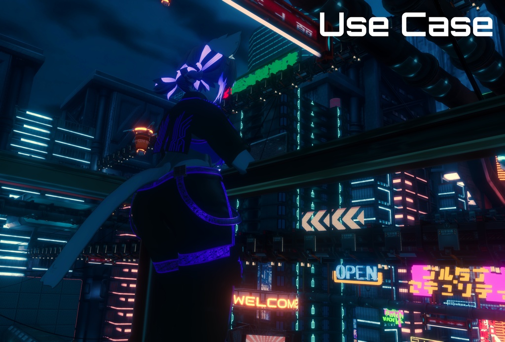 Re.珠々羅ちゃん用衣装「Cyber Street」