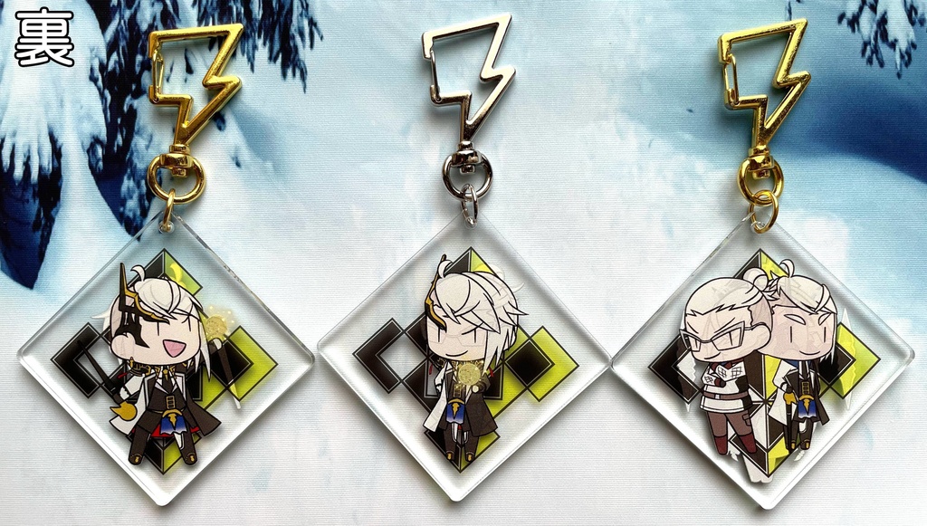 もちもちアクキー