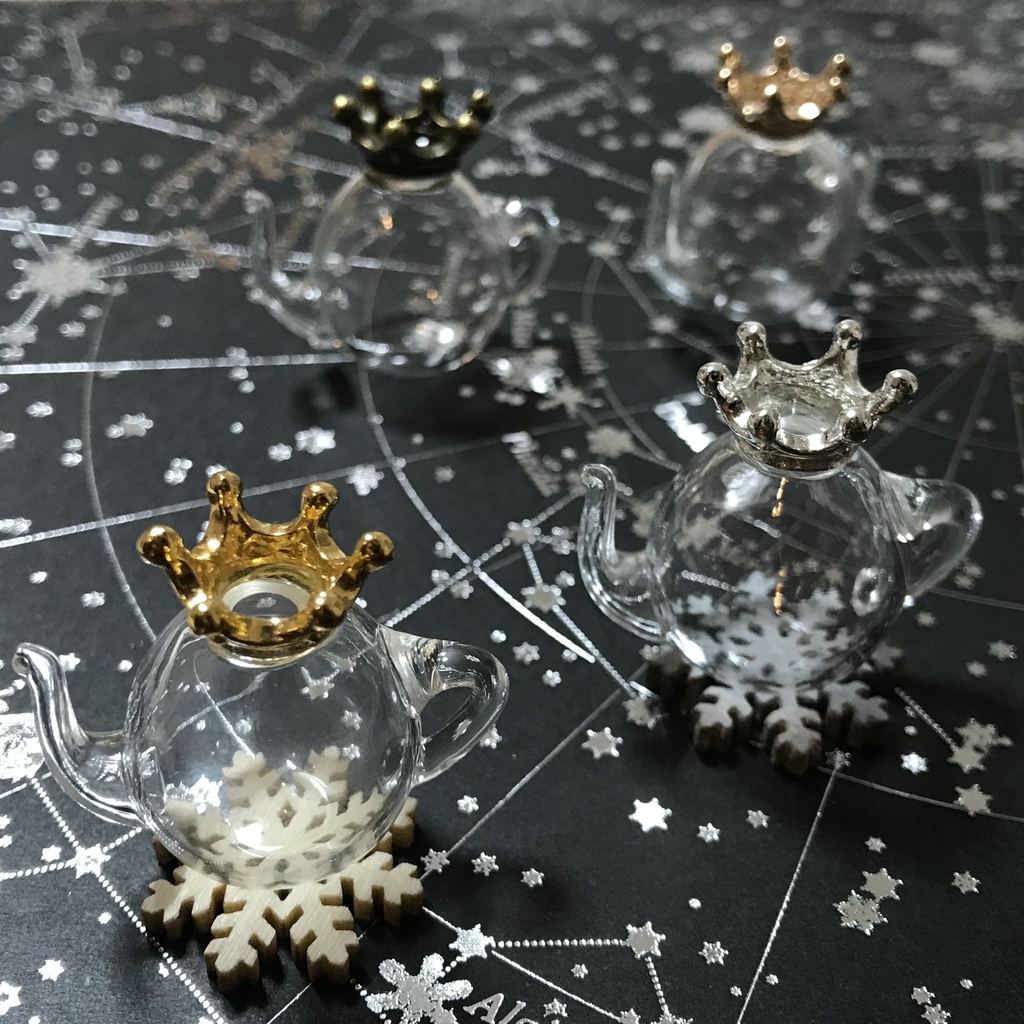 星屑tea party❄️クラウンポット☕️