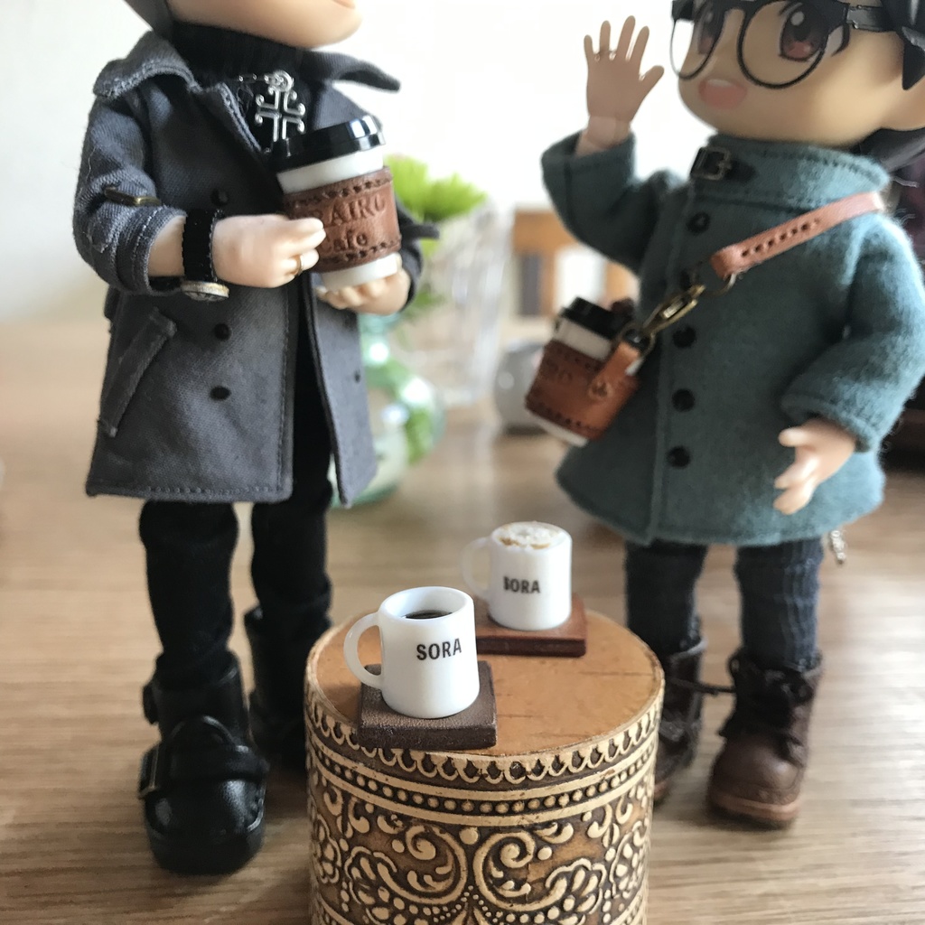 テイクアウトcafe🏠珈琲 ホルダーバッグ