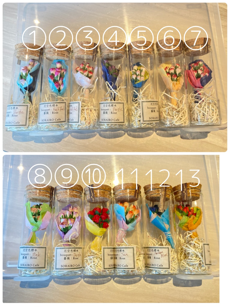 花空色標本💐bouquet