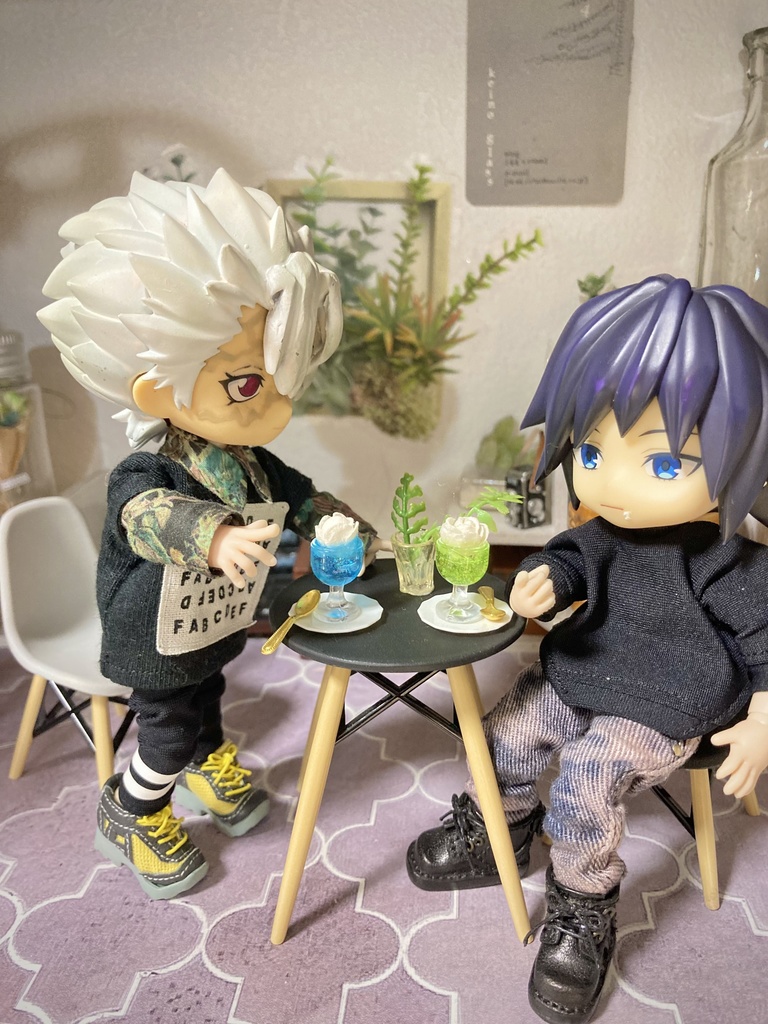 バラのクリームソーダオーダー🌹5th anniversary