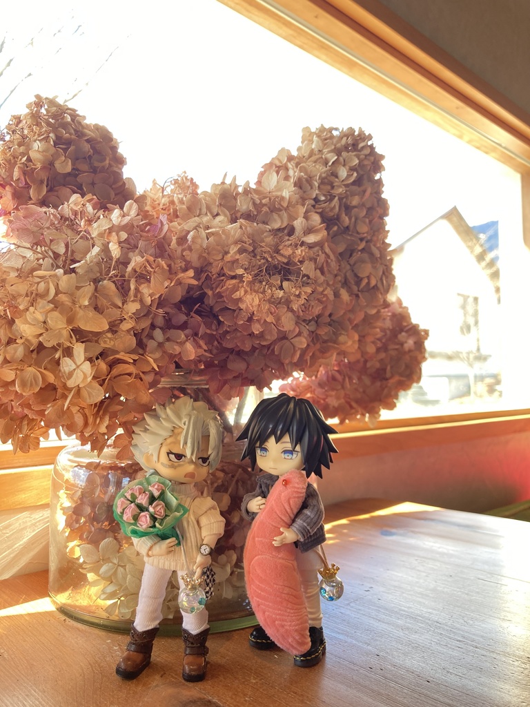 12/17持ち帰り通販💐花空色標本bouquet