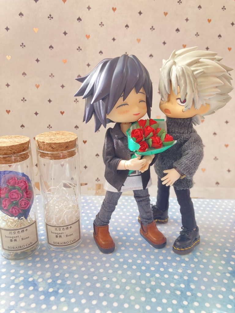 12/17持ち帰り通販💐花空色標本bouquet