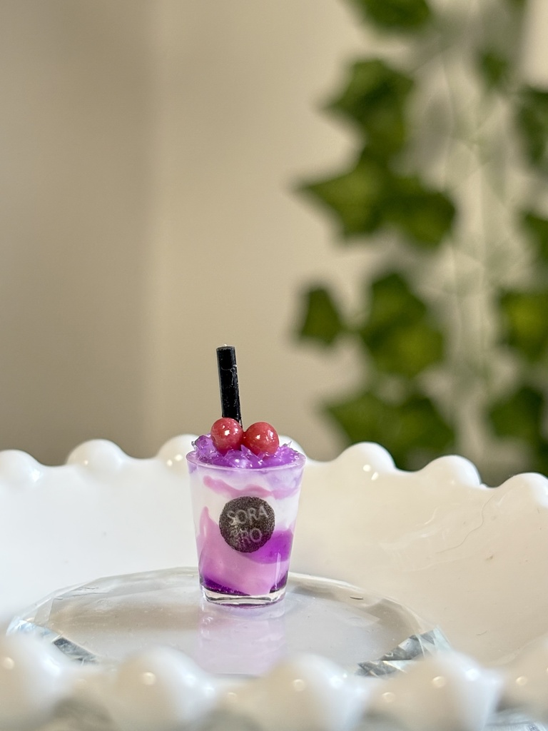 ぶどうドリンク🍇こおりとソーダ🧊