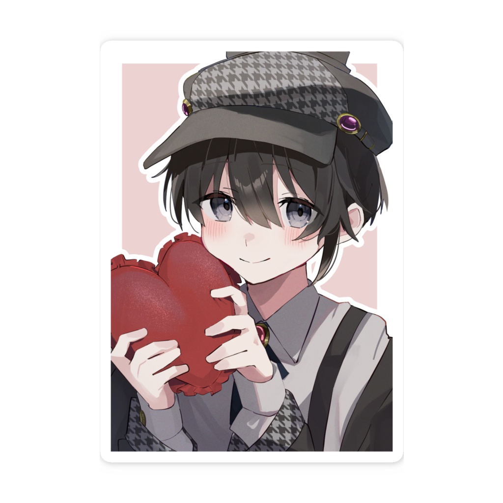 ハートステッカー