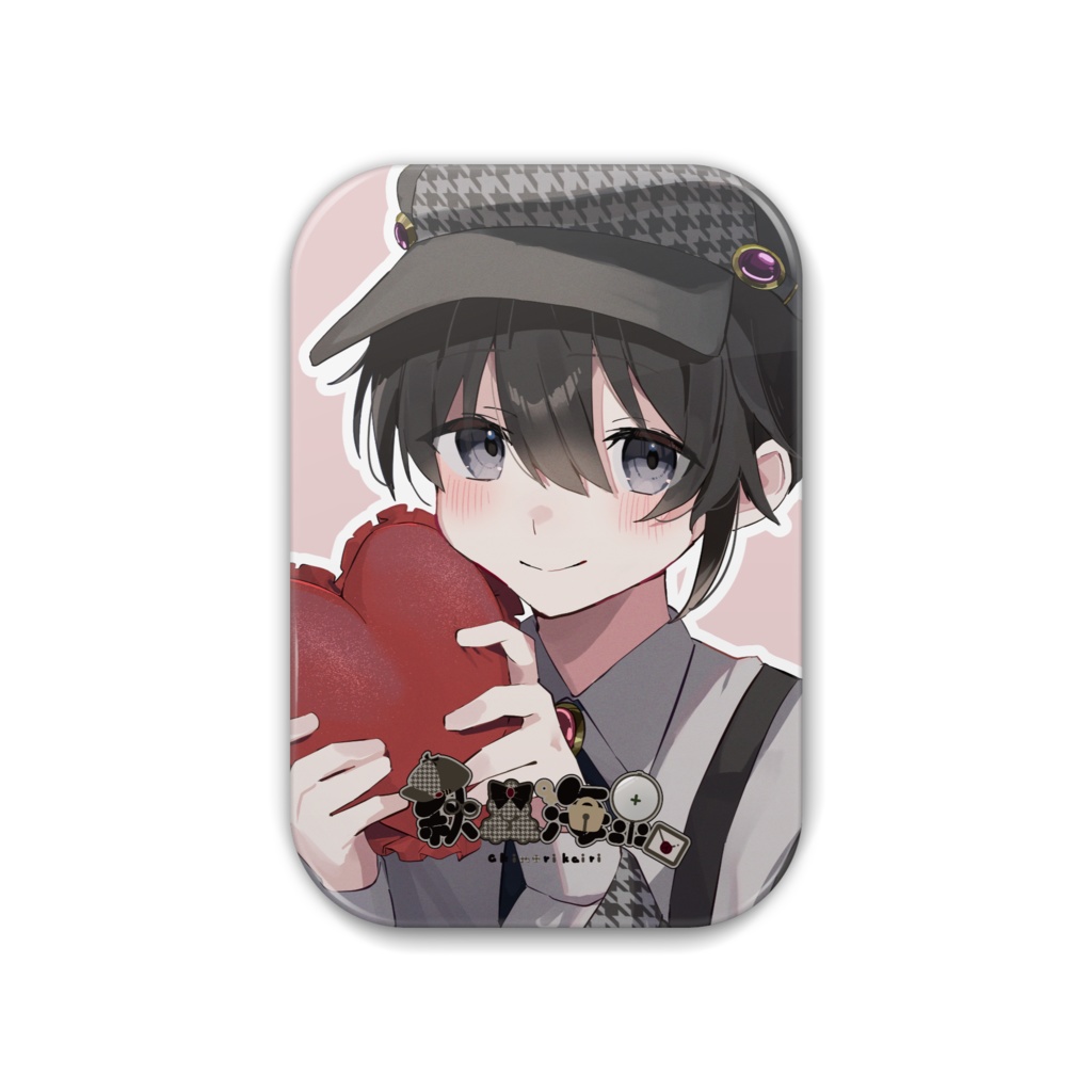 ハート1枚絵バッチ