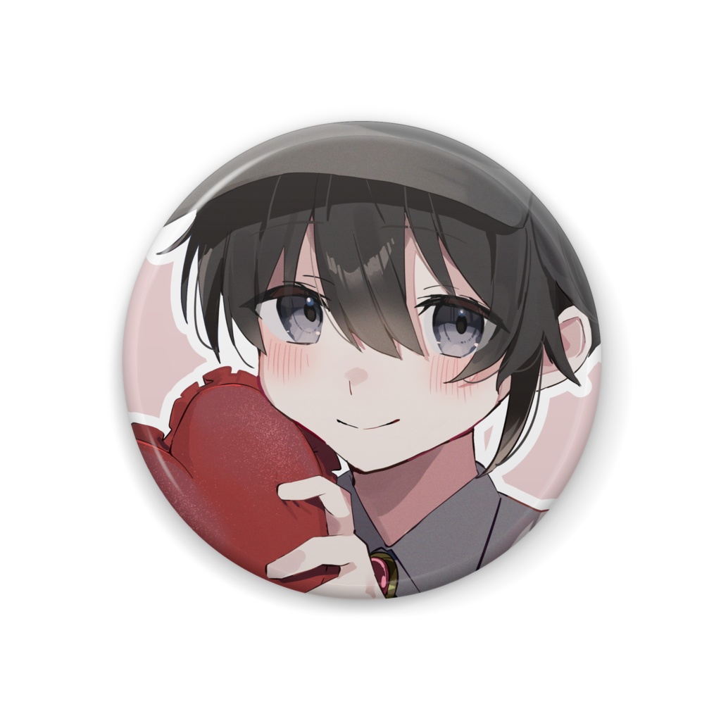 ハート1枚絵バッチ